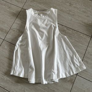 White Free People tank top